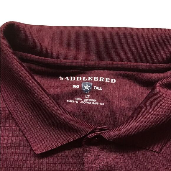 Saddlebred short sleeved collared shirt excellent condition see pics - Picture 2 of 2